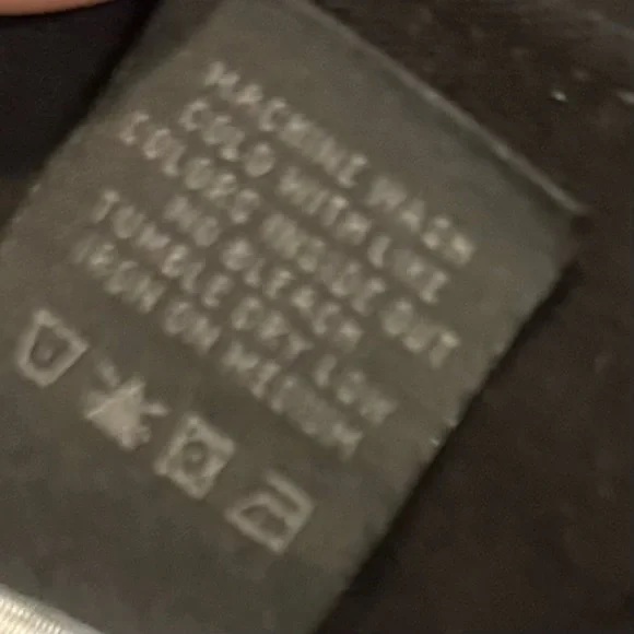 RTA CARGO DRAWSTRING TWILLS BLACK PANTS W/ LEG ZIPS WAIST 32 NWOT - Picture 6 of 14